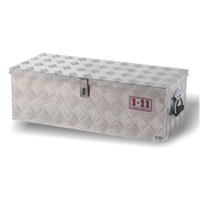 Aluminium Checker Plate ToolBox (765mm wide)  