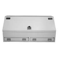 Steel Truck Box, BK Series, with Ball Bearing Slides, White.