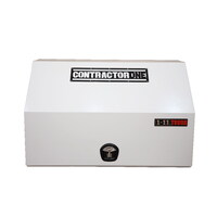   Steel Truck Box Full Door, WT Locking, 1210mm wide, White.