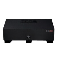 Steel Truck Box, Full Door, WT Locking, 1,770mm Wide, Charcoal.