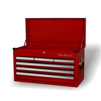 6 drawer Tool Chest Red (660mm wide) One Eleven