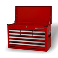 9 Drawer Tool Chest Red  (660mm Wide) - One Eleven
