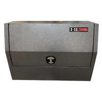 STEEL HIGH SIDE TRUCK BOX 1210MM WIDE, CHARCOAL