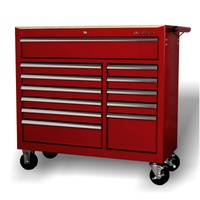 12 Drawer 42" Wide Tool Trolley Red (1042mm wide) - One Eleven