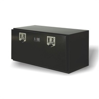 Steel Truck Under Tray Box Black (900mm wide)