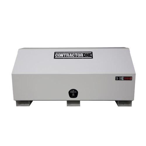 Steel Truck Box, Full Door, WT Locking, 1,770mm Wide, White.
