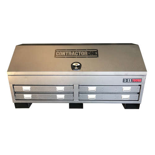 Steel BKAT ContractorOne Truck Tool Box, Charcoal, (1770mm Wide)
