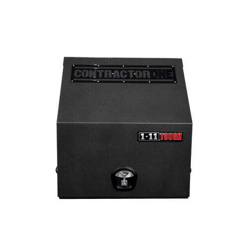 Steel Truck Box,Full Door, WT Locking, 700mm Wide, Charcoal.