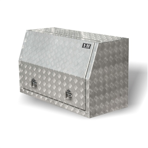 Aluminium Longreach Full Door One Tonner Toolbox (1210mm wide)