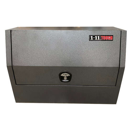 STEEL HIGH SIDE TRUCK BOX 1210MM WIDE, CHARCOAL